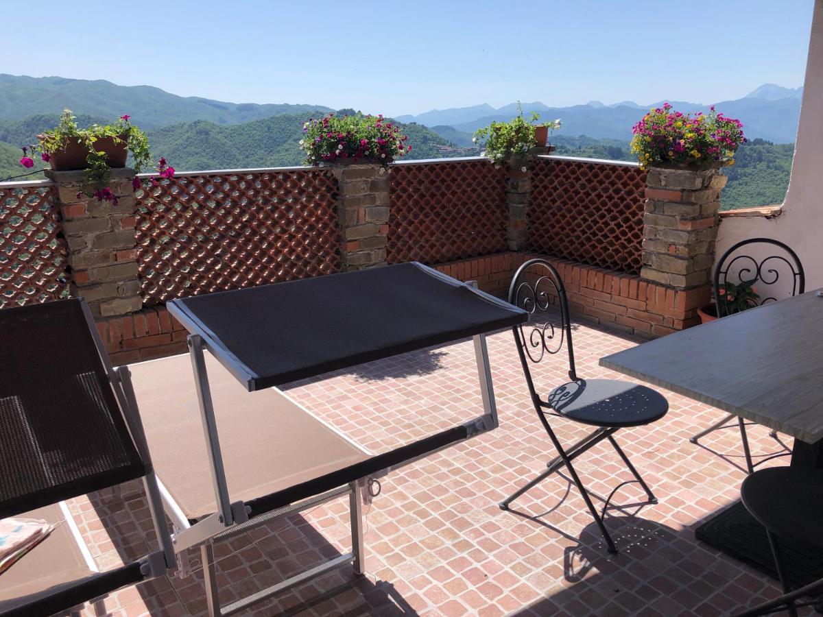 Home Holidays Crasciana, Con Terrazza Vista Sulle Alpi Apuane. Exterior foto