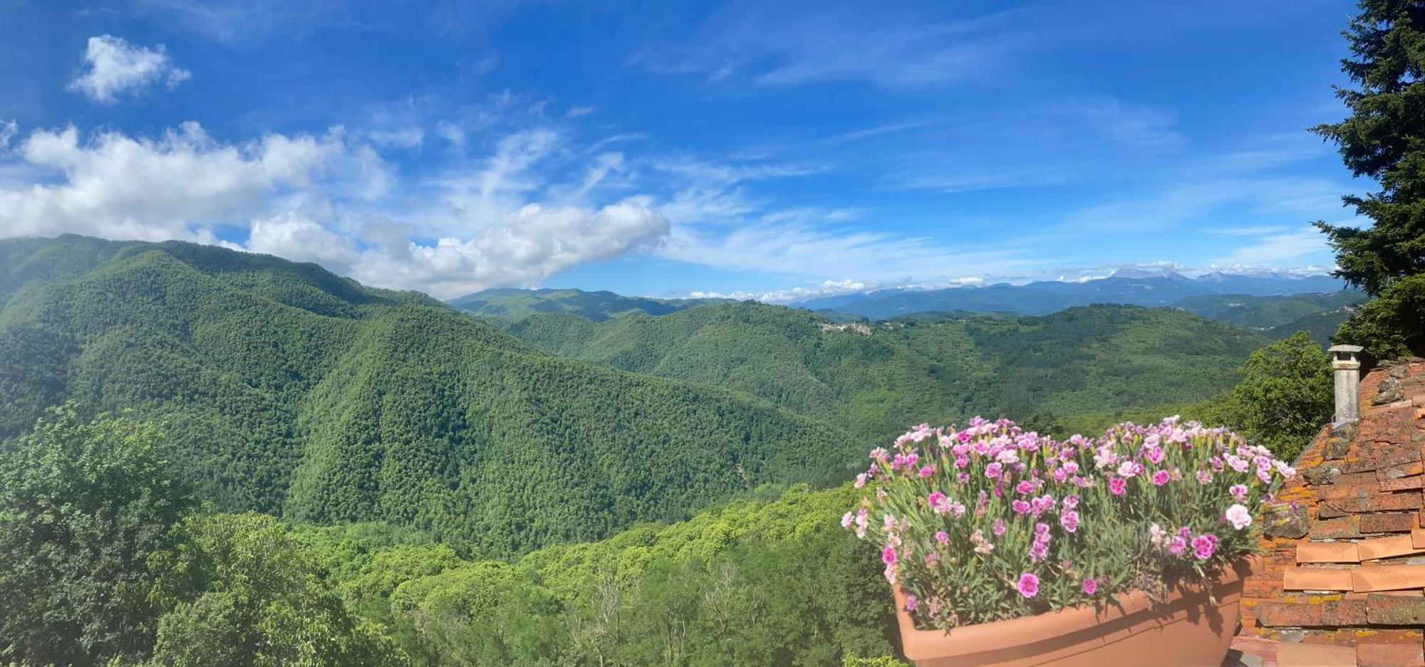 Home Holidays Crasciana, Con Terrazza Vista Sulle Alpi Apuane. Exterior foto